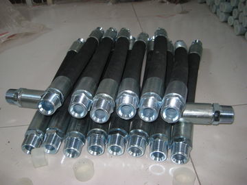 China High pressure hose assembly, Wire Braid Hydraulic Hose: SAE 100 R2A/DIN EN 853 2ST supplier