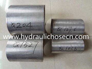 China stainless steel flexible exhaust pipe 55 mm supplier