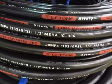 China high pressure hose, Steel Wire Spiral Hydraulic Hose: DIN EN856 4SH Hydraulic Hose / High pressure rubber hose supplier