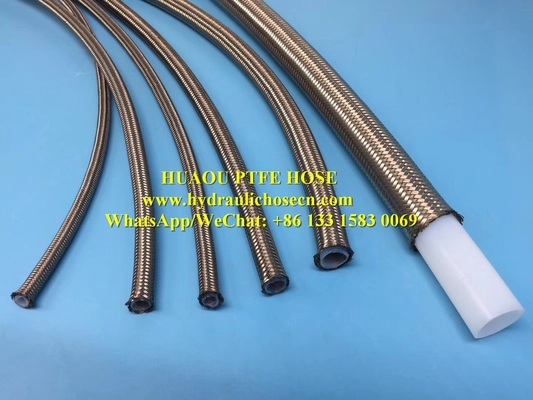China Teflon hose / Ptfe hose / Teflon stainless steel hose / PTFE flexible hose supplier