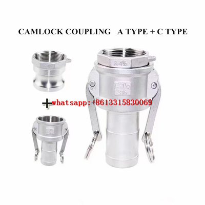China Camlock couplings / camlock fittings / quick fittings / industrial hose couplings / water hose couplings supplier