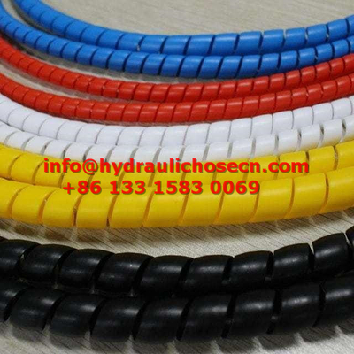 China Hose guards, High Wear Resistance Spiral Hose Guard / Cable protector supplier