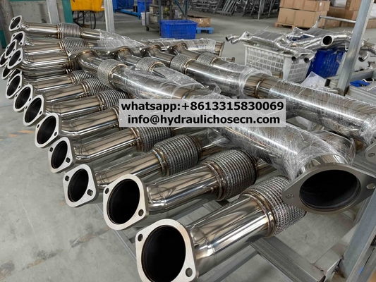 China Exhaust flexible hose / Generator exhaust flexible hose / truck engine exhaust pipe / interlock flexible hose supplier