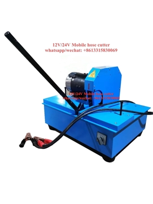China 12V Hose cutting machine, portable 24V hose cutting machine, portable hose cutter supplier