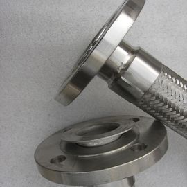 China stainless steel flexible hose with flange fittings supplier