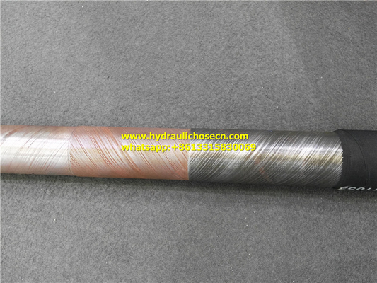 China Hydraulic hose, SAE J517 TYPE 100 R13,EN856 4SP, EN856 4SH, SAE 100 R1, SAE 100 R2, High pressure rubber hose supplier