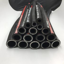 China hydraulic pressure hose / hydraulic high pressure hose EN856 4SH /4 wire spiral high pressure rubber hose supplier