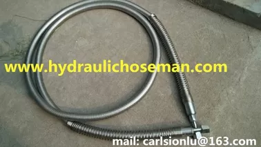 China vaccum insulated hose / stainless steel flexible hose/ liquid nitrogen hose / low temperature flexible metal hose supplier