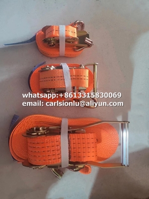 China Sturdy and Durable Ratchet Straps for Secure and Stable Load Restraint supplier