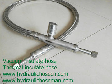 China Liquid nitrogen hose/ vacuum insulate flexible hose / vacuum hose / flexible metal hose / LNG hose supplier