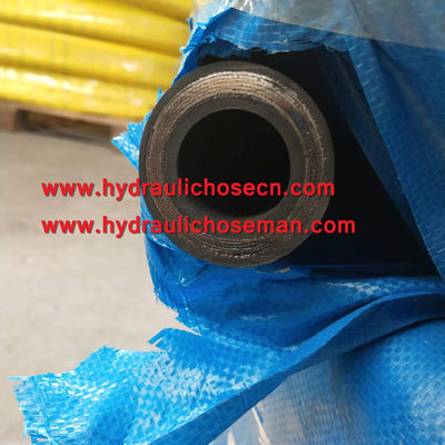 China Steel Wire Spiral Hydraulic Hose: DIN EN856 4SH Hydraulic Hose / High pressure rubber hose supplier