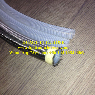 China PTFE hose /  hose / SAE 100 R14 hose / Chemical transfer hose / Chemical resistance hose supplier