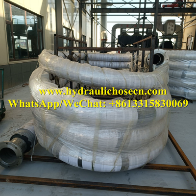 China Water Suction Hose 4inch reinforced rubber hose length 60m supplier