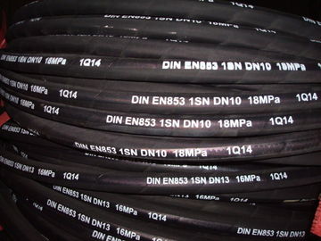 SAE 100 R1 Wire Braid Hydraulic Hose supplier