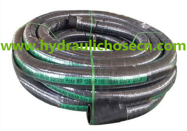 Water Suction Hose 4inch reinforced rubber hose length 60m supplier