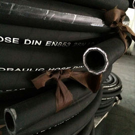 high pressure hose, Steel Wire Spiral Hydraulic Hose: DIN EN856 4SH Hydraulic Hose / High pressure rubber hose supplier