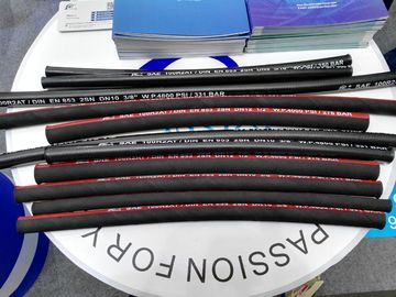 High pressure hose assembly, Wire Braid Hydraulic Hose: SAE 100 R2A/DIN EN 853 2ST supplier