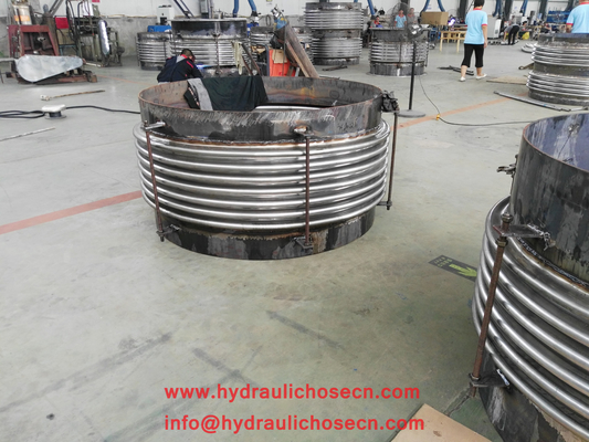 Stainless steel hose / Big diameter DN600 mm stainless steel flexible hose supplier