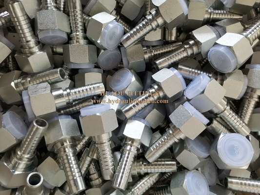 Hydraulic fittings, Metric, JIS, JIC, ORFS, BSPT, SAE, NPT hose fittings, ferrules, adapters, banjo, flanges, couplings supplier