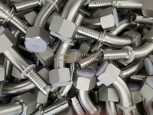 Hydraulic fittings, Metric, JIS, JIC, ORFS, BSPT, SAE, NPT hose fittings, ferrules, adapters, banjo, flanges, couplings supplier