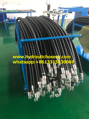 Hose guards, High Wear Resistance Spiral Hose Guard / Cable protector supplier