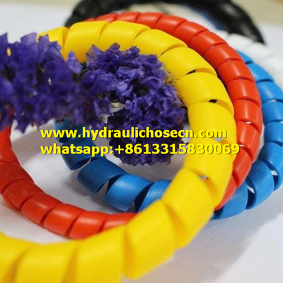 Hose guards, High Wear Resistance Spiral Hose Guard / Cable protector supplier