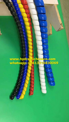 Hose guards, High Wear Resistance Spiral Hose Guard / Cable protector supplier