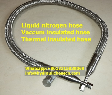 Liquid nitrogen hose / vaccum insulated hose / Thermal insulated hose supplier