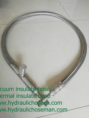 Liquid nitrogen hose / vaccum insulated hose / Thermal insulated hose supplier