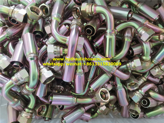 hydraulic hose fittings, ferrules, adapters, banjo, flanges, couplings, Metric, JIS, JIC, ORFS, BSPT, SAE, NPT supplier