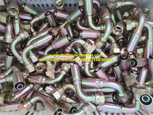 hydraulic hose fittings, ferrules, adapters, banjo, flanges, couplings, Metric, JIS, JIC, ORFS, BSPT, SAE, NPT supplier