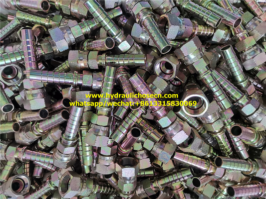 hydraulic hose fittings, ferrules, adapters, banjo, flanges, couplings, Metric, JIS, JIC, ORFS, BSPT, SAE, NPT supplier