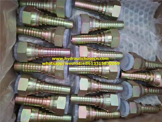 hydraulic hose fittings, ferrules, adapters, banjo, flanges, couplings, Metric, JIS, JIC, ORFS, BSPT, SAE, NPT supplier