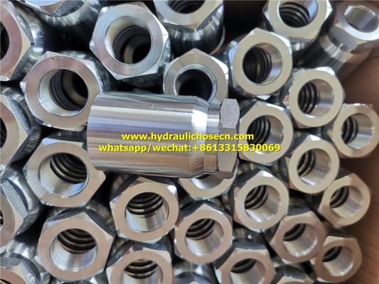 hydraulic hose fittings, ferrules, adapters, banjo, flanges, couplings, Metric, JIS, JIC, ORFS, BSPT, SAE, NPT supplier