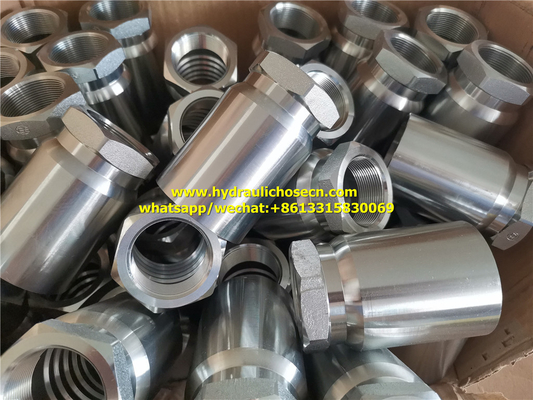 hydraulic hose fittings, ferrules, adapters, banjo, flanges, couplings, Metric, JIS, JIC, ORFS, BSPT, SAE, NPT supplier