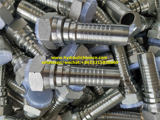 hydraulic hose fittings, ferrules, adapters, banjo, flanges, couplings, Metric, JIS, JIC, ORFS, BSPT, SAE, NPT supplier