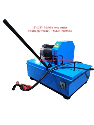 12V Hose cutting machine, portable 24V hose cutting machine, portable hose cutter supplier