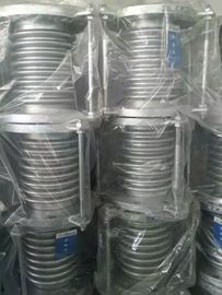 Flexible metal hose with flange fittings assembly / stainless steel flexible hose flange fittings assembly supplier