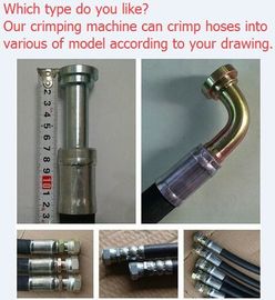 High crimp accuracy hose crimper / hydraulic hose crimping machine /  crimping machine / crimper supplier