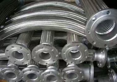 Stainless steel flexible hose / Flexible Metal hose / Double wire braided victaulic pipe supplier