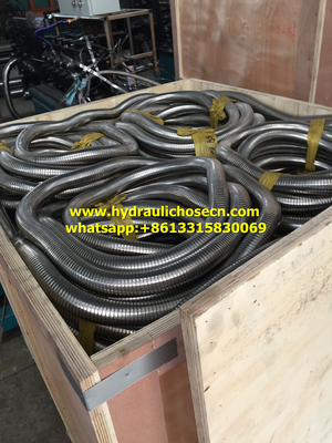 Stainless Steel Flexible Exhaust Hose Packaged in Carton Box supplier