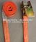 Orange color Galvanised steel Rachet straps length 5 Meters supplier