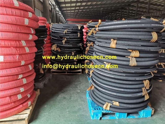 Hydraulic hose R1, R2, 4SH, 4SP, High pressure rubber hose, Rubber hose supplier