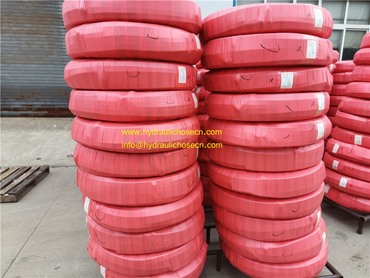 Hydraulic hose EN856 4SP, EN856 4SH, SAE 100 R1, SAE 100 R2, High pressure rubber hose supplier