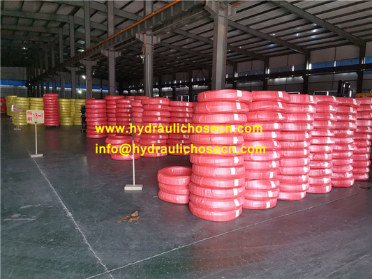 Hydraulic hose, SAE J517 TYPE 100 R16, EN856 4SP, EN856 4SH, SAE 100 R1, SAE 100 R2, High pressure rubber hose supplier