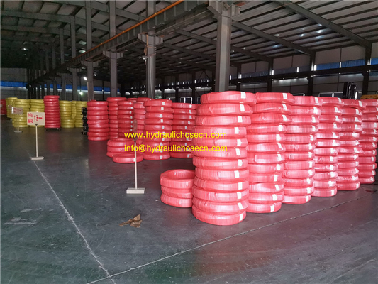 Hydraulic hose, EN856 4SP, EN856 4SH, SAE 100 R1, SAE 100 R2, SAE 100 R12, High pressure rubber hose supplier