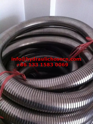 SS304 Exhaust hose, flexible exhaust pipe, enginee exhaust hose, generator exhaust hose supplier