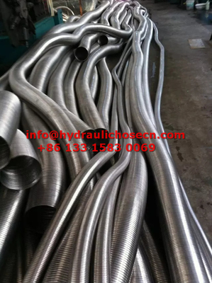 SS304 Exhaust hose, flexible exhaust pipe, enginee exhaust hose, generator exhaust hose supplier