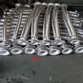 Stainless Steel Braided PTFE  Hose / Vibration Absorber supplier