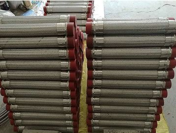 Stainless Steel Braided PTFE  Hose / Vibration Absorber supplier